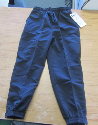 navy blue school track pants